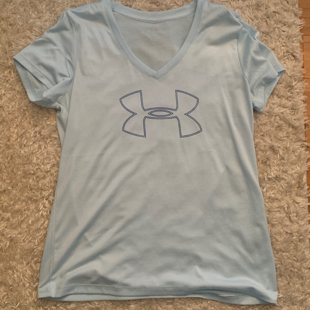 under armor athletic V-neck shirt